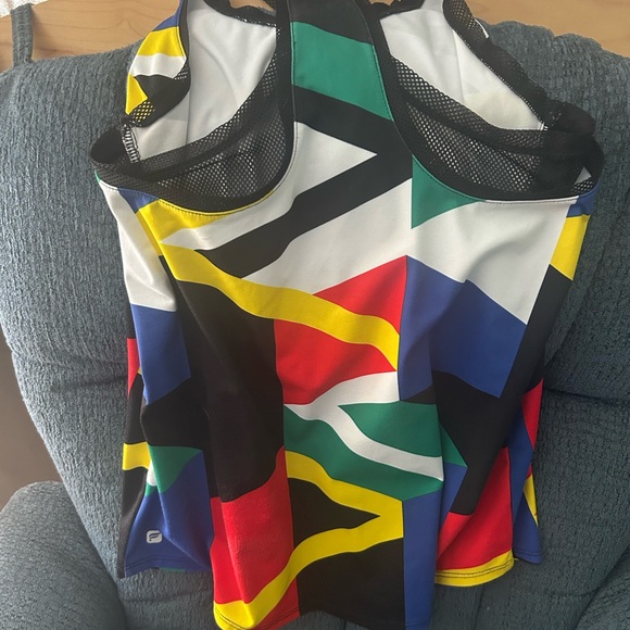 Fabletics Multicolor Geometric Tank Top - Picture 3 of 3